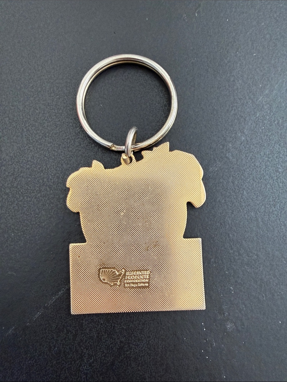 Vintage UCF Palm Tree Sunset Keychain - Picture 2 of 2